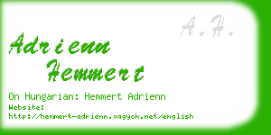 adrienn hemmert business card